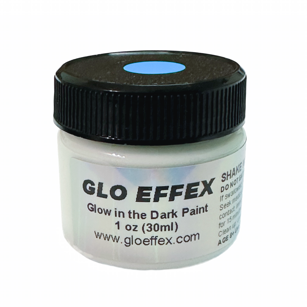 Phosphorescent Glow in the Dark Paint - Blue | GLO Effex