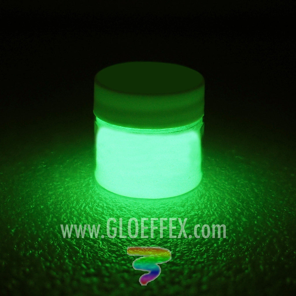 Phosphorescent Glow in the Dark Paint Green GLO Effex - Main Image