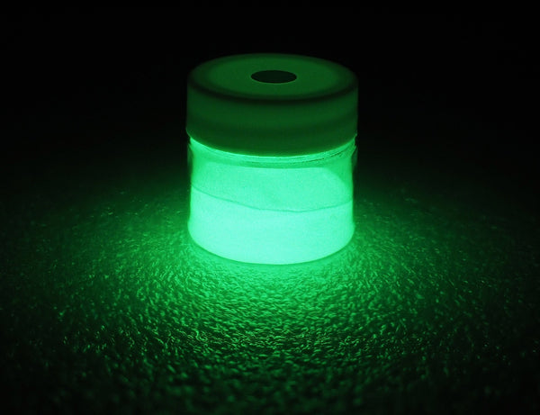 Phosphorescent Glow in the Dark Powder Pigment - Green-GLO Effex