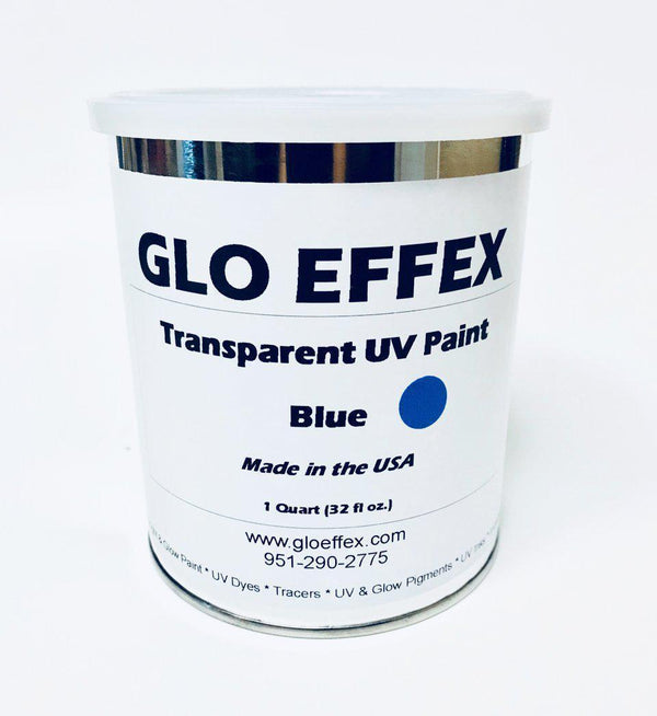 Transparent UV Reactive Paint - 1 qt (32 oz)-GLO Effex
