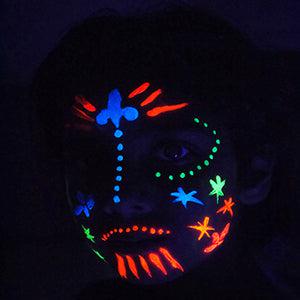 Fluorescent UV Body Paint