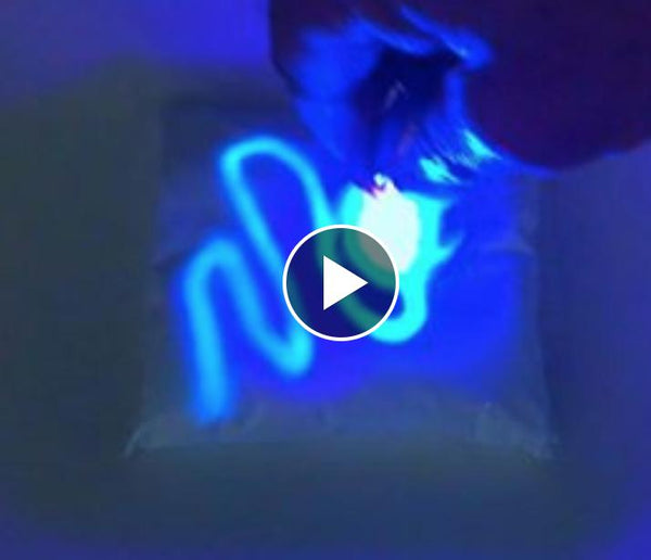 Phosphorescent Glow in the Dark Powder Pigment - Blue-GLO Effex