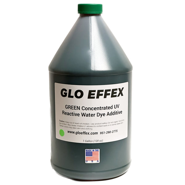 Green UV Reactive Water Dye-GLO Effex
