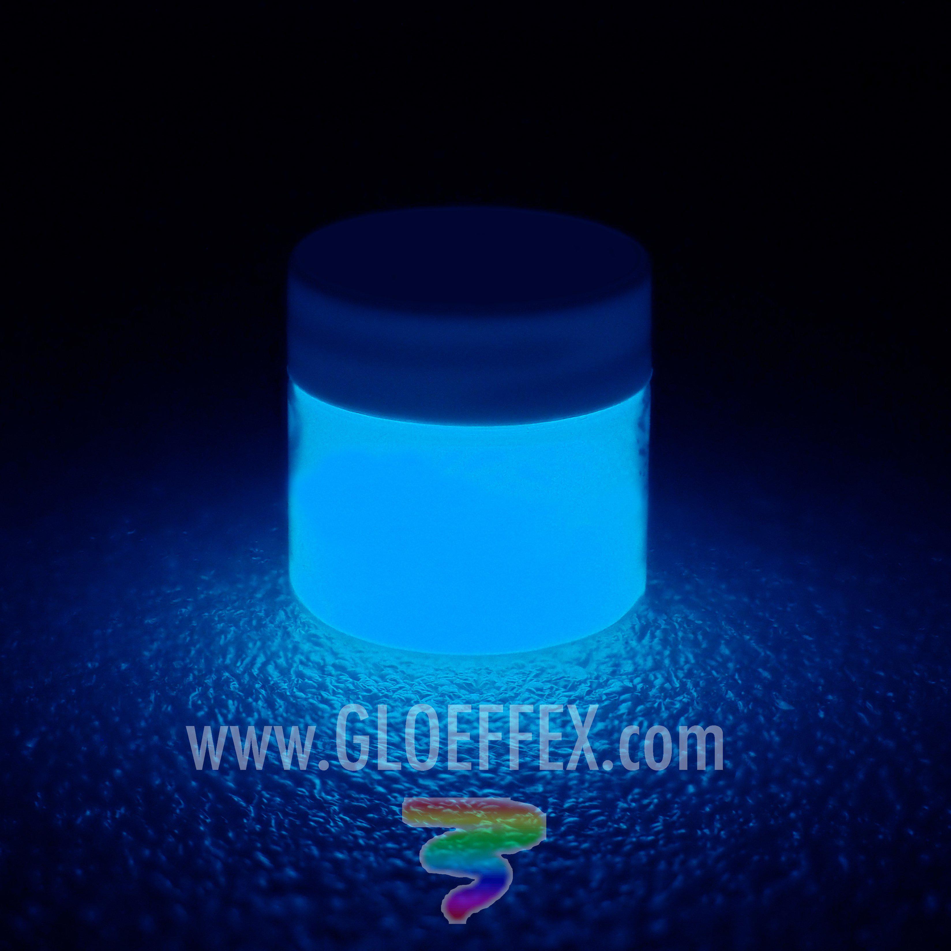 Glow-on® Super Phosphorescent Glow Paint Small 2.3 Ml Vial BLUE 