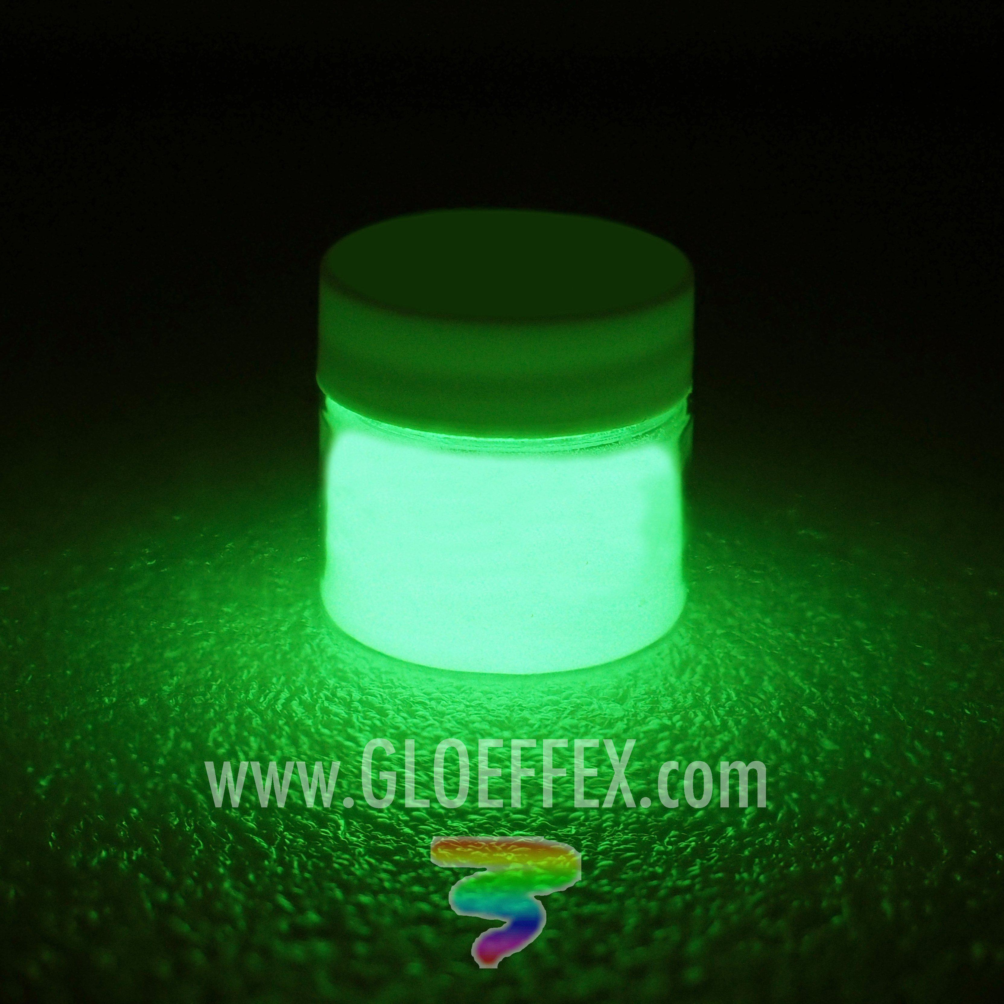 Fluorescent Green Glow in the Dark Paint