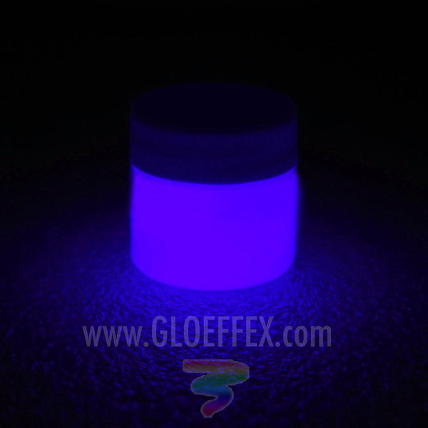 Phosphorescent Glow in the Dark Paint - Purple-GLO Effex