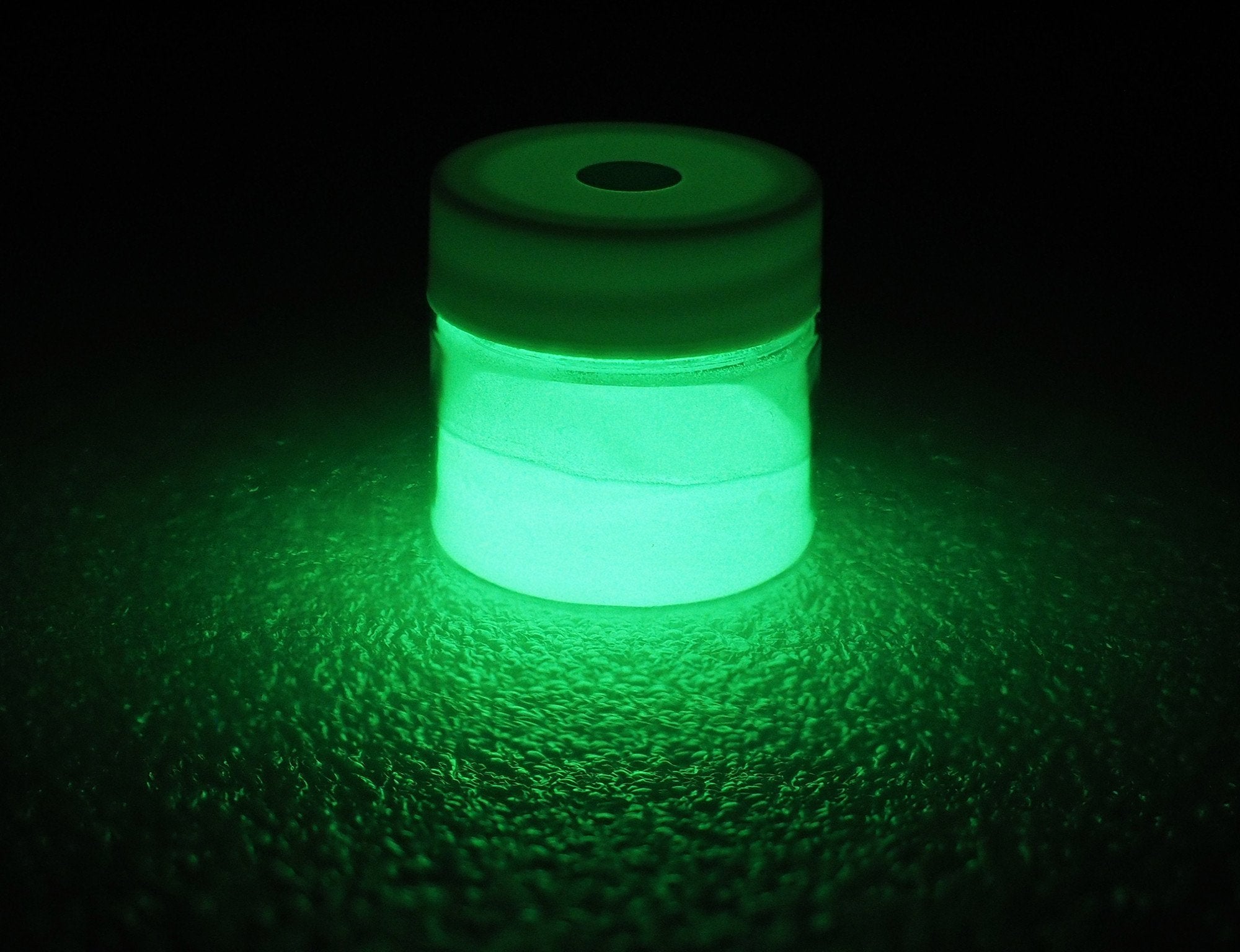 Glow in The Dark Pigment Powder - 12g - Neutral and Fluorescent Colors (Neutral Green)