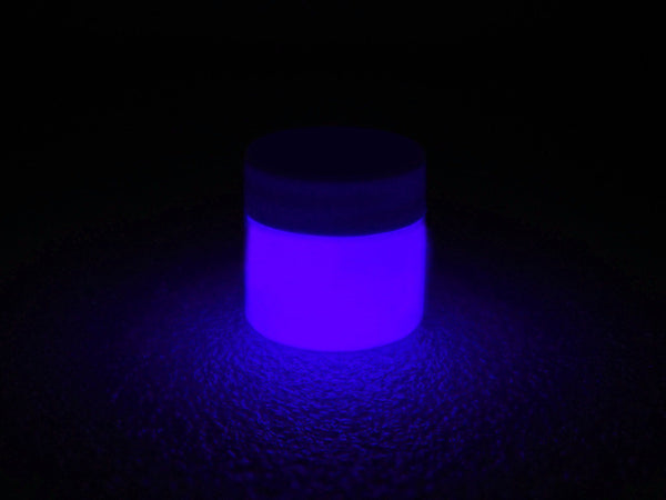 Phosphorescent Glow in the Dark Powder Pigment - Purple-GLO Effex